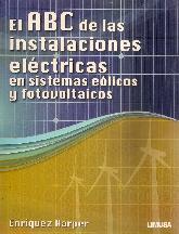 El ABC de las instalaciones elctricas en sistemas elicos y fotovoltaicos