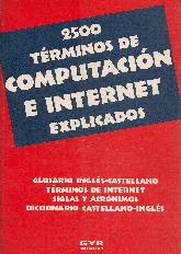 2500 Terminos de Computadora .e Internet