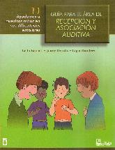 Gua para el rea de Recepcin y Asociacin Auditiva 11