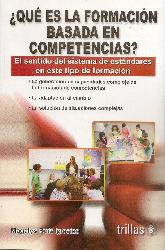  Qu es la formacin basada en competencias ?