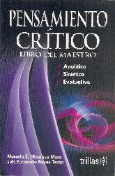 Pensamiento Crtico Libro del Maestro