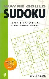 Sudoku 100 puzzles. Niveles facil, intermedio, avanzado.