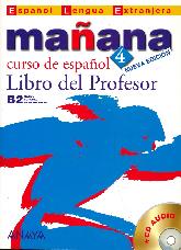 Mañana 4 Curso de Español Libro del Profesor CD