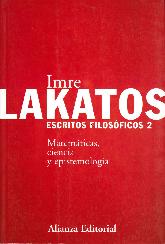 Escritos Filosoficos 2 Lakatos Matematicas, ciencia y epistemologia