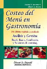 Costeo del Men en Gastronoma