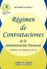 Rgimen de Contrataciones de la Administracin Nacional Normas de Administracin Financiera II