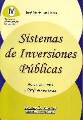 Sistemas de Inversiones Pblicas Normas de Administracin Financiera IV