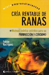 Cria rentable de ranas