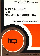 Declaraciones sobre normas de auditoria T II