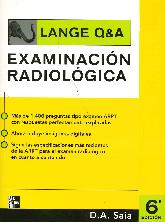 Examinacion Radiologica Lange QyA