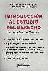 Introduccin al estudio del derecho. Curso de teora del derecho