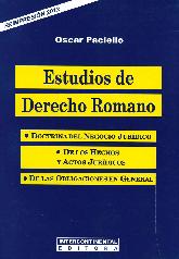 Estudios de Derecho Romano