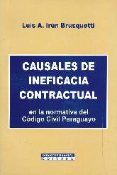 Causales de Ineficacia Contractual