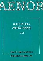 Recipientes a Presin Simple  2 Tomos