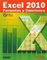 Excel 2010 Frmulas y funciones Microsoft