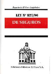 Ley N 827/96 De Seguros