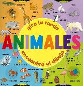 Gira la rueda Animales encuentra el dibujo