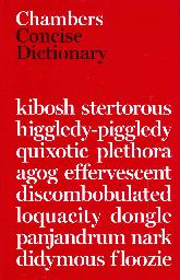 Chambers Concise Dictionary