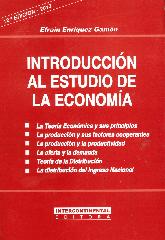 Introduccin al estudio de la economa