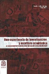 Una Experiencia de Investigacin y Escritura Acadmica