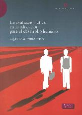 La evaluacin tica en la educacin para el desarrollo humano