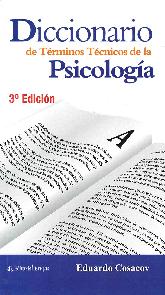 Diccionario de Términos Técnicos de la Psicología