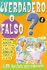  Verdadero o falso ? 4