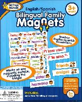 Bilingual Family Magnets English / Spanish