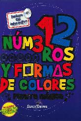 Nmeros y formas de colores Pizarra mgica