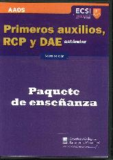 Primeros Auxilios, RCP y DAE estndar AAOS