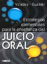 Estrategias Elementales para la Enseanza del Juicio Oral