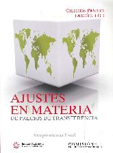 Ajustes en Materia