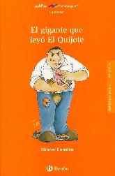 El gigante que ley El Quijote