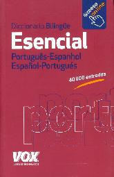 ESENCIAL  Portugues-Espanhol; espaol-portuges