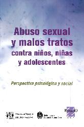 Abuso Sexual y Malos Tratos 