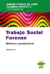 Trabajo Social Forense Volumen I