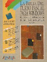 La Biblia del Turbo Pascal para Windows