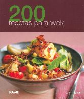 200 recetas para wok