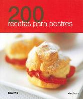 200 recetas para postres