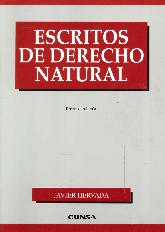 Escritos de derecho natural 