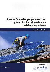 Prevencin de riesgos profesionales y seguridad en el montaje de instalaciones solares