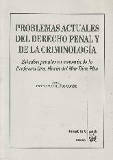 Problemas actuales del derecho penal y de la criminologa