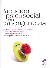 Atencin psicosocial en emergencias