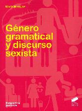 Gnero gramatical y discurso sexista