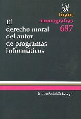 El derecho moral del autor de programas informticos