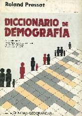 Diccionario de demografia