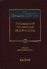 Obras de Eduardo Couture - Fundamentos y Estudios de Derecho Procesal Civil - 5 tomos