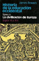 Historia de la educacin occidental Tomo II