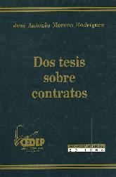 Dos Tesis sobre Contratos