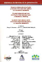 Derecho internacional privado y derecho internacional público:  un encuentro necesario
